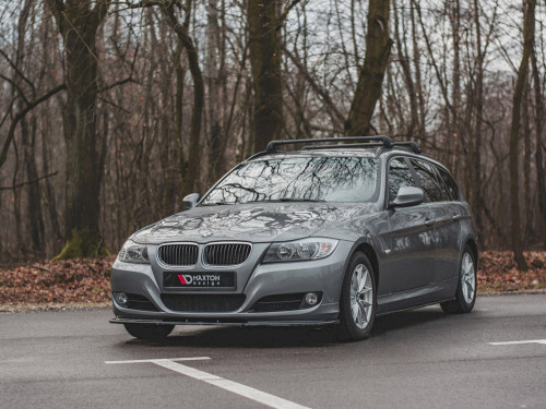 Maxton Front Splitter V2 Bmw 3 Series E91 Facelift (2008-2011)
