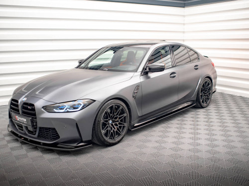 Maxton Side Skirts Diffusers V.1 BMW M3 Sedan / Touring G80 / G81