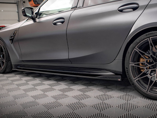 Maxton Side Skirts Diffusers V.2 BMW M3 Sedan / Touring G80 / G81