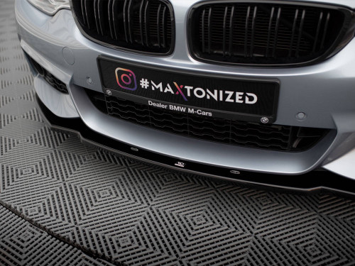 Maxton Front Splitter V.1 BMW 4 Coupe / Gran Coupe / Cabrio M-Pack F32 / F36 / F33 Maxton Front Splitter V.1 BMW 4 Coupe / Gran Coupe / Cabrio M-Pack F32 / F36 / F33