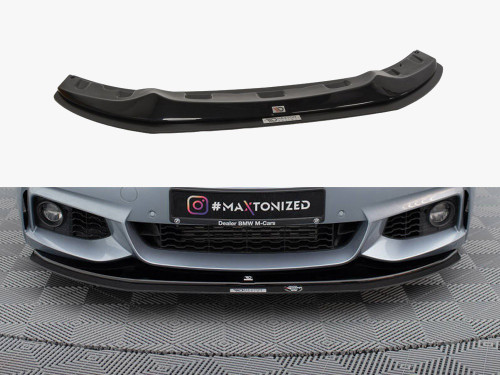 Maxton Hybrid Front Splitter BMW 4 Coupe / Gran Coupe / Cabrio M-Pack F32 / F36 / F33