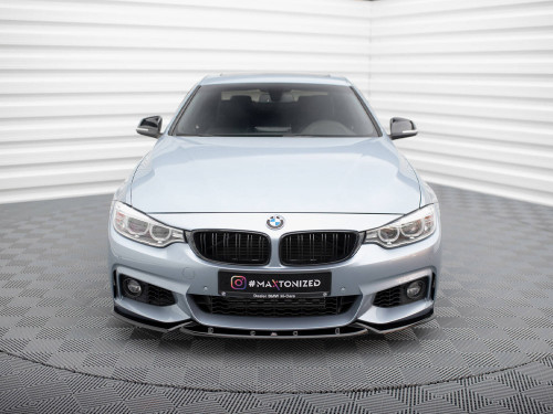 Maxton Front Splitter V.3 BMW 4 Coupe / Gran Coupe / Cabrio M-Pack F32 / F36 / F33 Maxton Front Splitter V.3 BMW 4 Coupe / Gran Coupe / Cabrio M-Pack F32 / F36 / F33