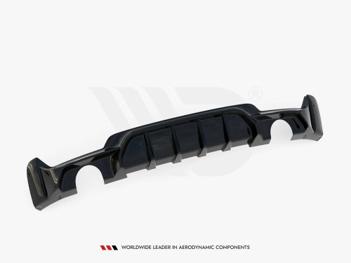 Maxton Rear Valance BMW 4 Coupe / Gran Coupe / Cabrio M-Pack F32 / F36 / F33 (Version with single exhausts on both sides) Maxton Rear Valance BMW 4 Coupe / Gran Coupe / Cabrio M-Pack F32 / F36 / F33 (Version with single exhausts on both sides)