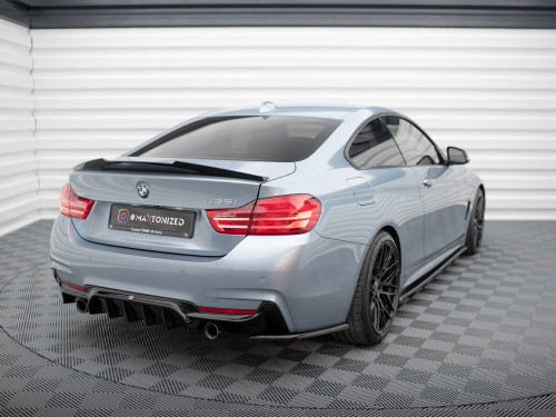 Maxton Rear Side Splitters V.4 BMW 4 Coupe / Gran Coupe M-Sport F32 / F36