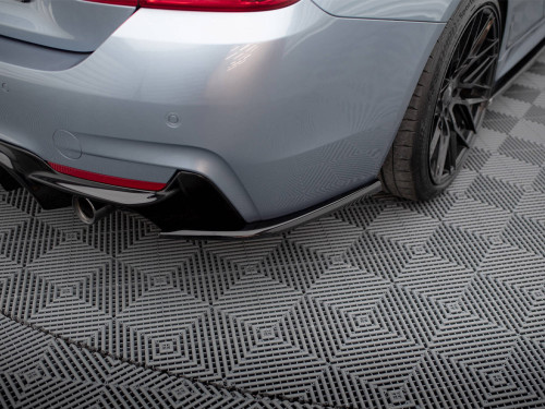 Maxton Rear Side Splitters V.4 BMW 4 Coupe / Gran Coupe M-Sport F32 / F36 Maxton Rear Side Splitters V.4 BMW 4 Coupe / Gran Coupe M-Sport F32 / F36