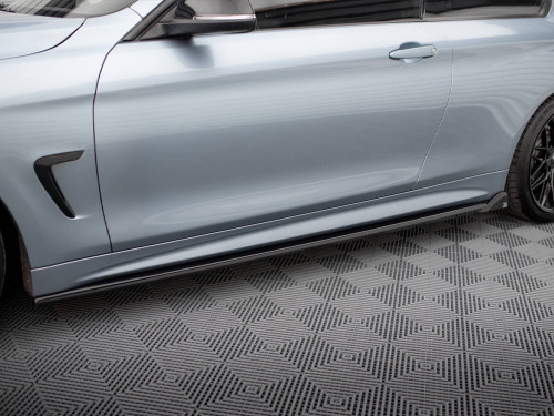 Maxton Side Skirts Diffusers V.2 BMW 4 Coupe / Gran Coupe / Cabrio M-Pack F32 / F36 / F33 Maxton Side Skirts Diffusers V.2 BMW 4 Coupe / Gran Coupe / Cabrio M-Pack F32 / F36 / F33