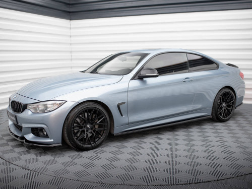 Maxton Side Skirts Diffusers V.3 BMW 4 Coupe / Gran Coupe / Cabrio M-Sport F32 / F36 / F33