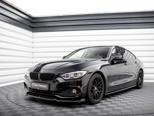 Maxton Front Splitter V.1 BMW 4 Coupe / Gran Coupe / Cabrio F32 / F36 / F33