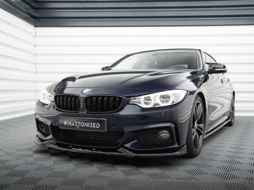 Maxton Front Splitter V.5 BMW 4 Coupe / Gran Coupe / Cabrio M-Pack F32 / F36 / F33