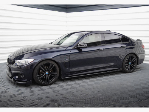 Maxton Side Skirts Diffusers V.3 BMW 4 Coupe / Gran Coupe / Cabrio M-Pack F32 / F36 / F33