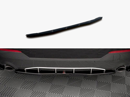 Maxton Central Rear Splitter BMW 4 M-Pack G22 / G23