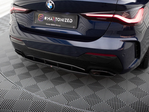 Maxton Central Rear Splitter BMW 4 M440i G22 / G23 Maxton Central Rear Splitter BMW 4 M440i G22 / G23