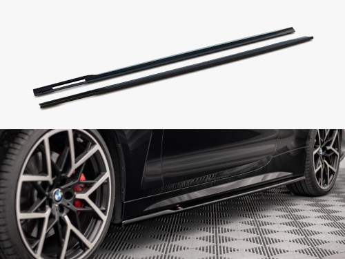 Maxton Side Skirts Diffusers V.1 BMW 4 M-Pack / M440i G22 / G23