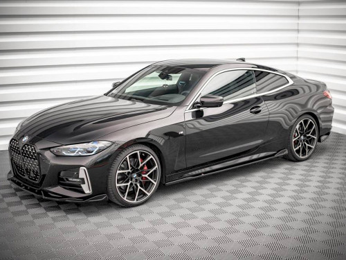 Maxton Side Skirts Diffusers V.2 BMW 4 M-Pack / M440i G22 / G23