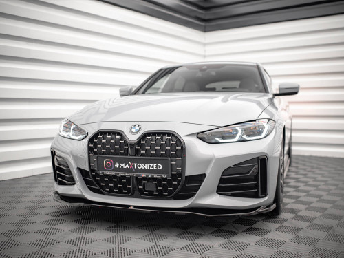 Maxton Front Splitter V.1 BMW 4 / i4 Gran Coupe M-Pack / M440i G26