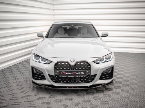 Maxton Front Splitter V.3 BMW 4 / i4 Gran Coupe M-Pack / M440i G26 Maxton Front Splitter V.3 BMW 4 / i4 Gran Coupe M-Pack / M440i G26