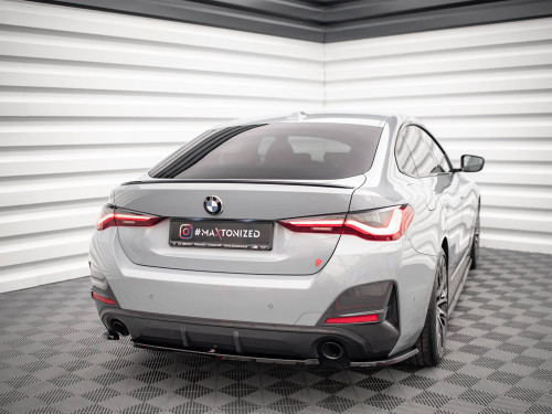 Maxton Central Rear Splitter BMW 4 Gran Coupe M-Pack G26