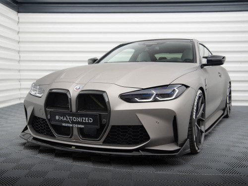 Maxton Front Splitter V.4 CSL Look BMW M4 G82 / M3 G80
