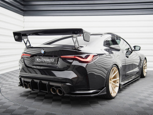Maxton Rear Side Splitters V.4 BMW M4 G82