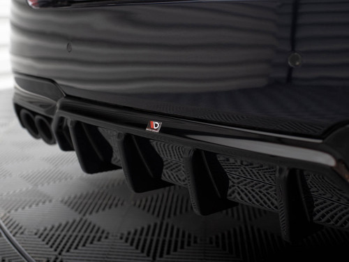 Maxton Rear Valance V.2 BMW 5 M-Pack F10 / F11 (Version with two double exhausts)