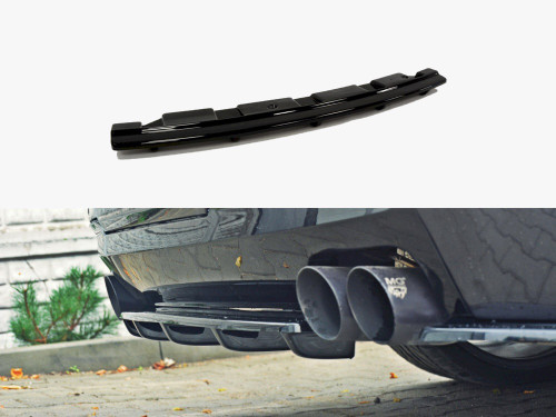Maxton Central Rear Splitter (Vertical Bars) BMW 5 F11 M-Pack