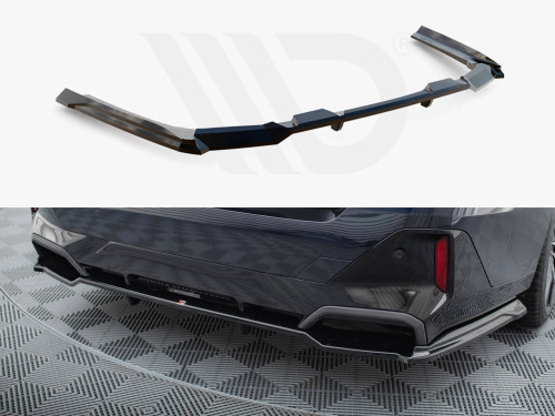 Maxton Rear Splitter (Vertical Bars) V.1 BMW 5 / i5 M-Pack G60