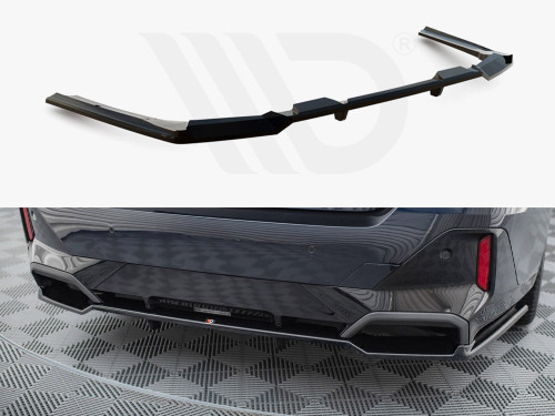 Maxton Rear Splitter (Vertical Bars) V.2 BMW 5 / i5 M-Pack G60