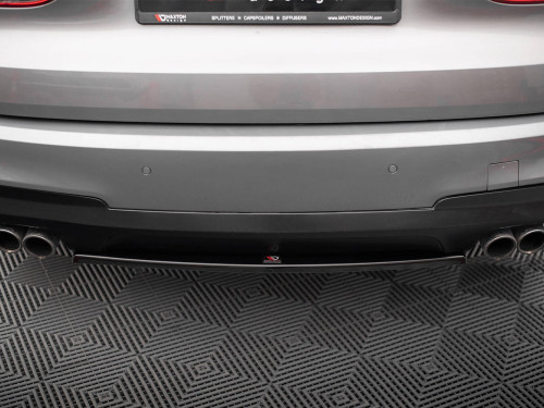 Maxton Central Rear Splitter BMW 5 GT M-Pack F07