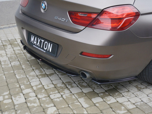 Maxton Central Rear Splitter BMW 6 Gran Coupe