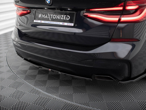 Maxton Central Rear Splitter BMW 6 GT G32 M-Pack