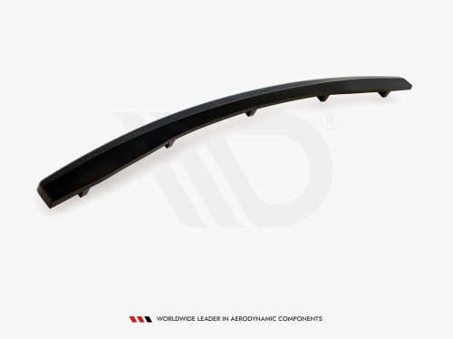 Maxton Central Rear Splitter (Vertical Bars) BMW 6 Coupe / Cabrio E63 / E64