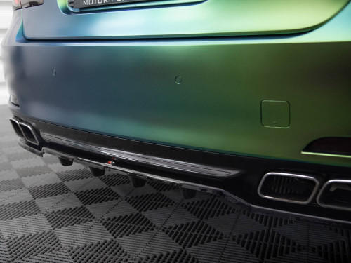 Maxton Central Rear Splitter (Vertical Bars) BMW 7 F01 Maxton Central Rear Splitter (Vertical Bars) BMW 7 F01