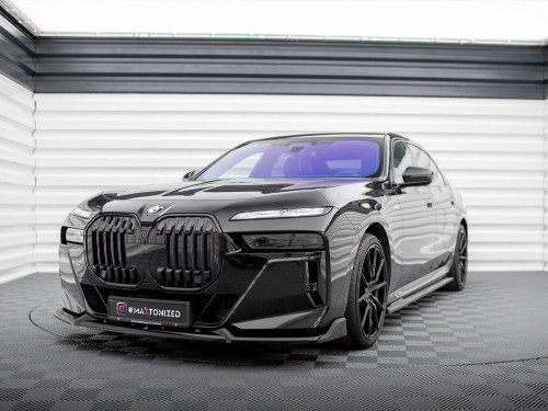 Maxton Front Splitter V.2 BMW 7 M-Pack / M760e / i7 M-Pack G70