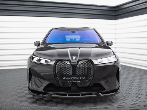 Maxton Front Splitter V.1 BMW iX M-Pack i20 Maxton Front Splitter V.1 BMW iX M-Pack i20