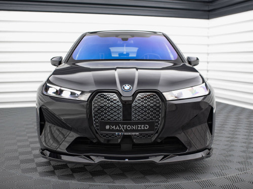 Maxton Front Splitter V.2 BMW iX M-Pack i20 Maxton Front Splitter V.2 BMW iX M-Pack i20