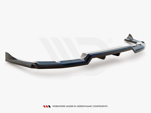 Maxton Central Rear Splitter (Vertical Bars) BMW iX M-Pack i20 Maxton Central Rear Splitter (Vertical Bars) BMW iX M-Pack i20
