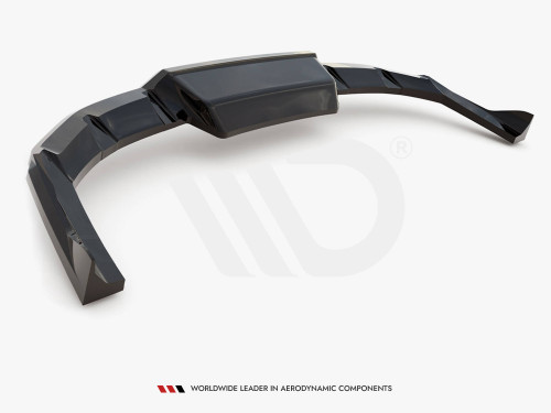 Maxton Central Rear Splitter (Vertical Bars) BMW iX M-Pack i20 Maxton Central Rear Splitter (Vertical Bars) BMW iX M-Pack i20