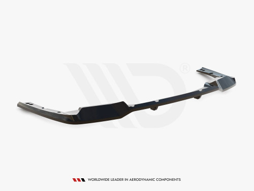 Maxton Rear Splitter (Vertical Bars) BMW iX3 M-Pack G08 Facelift Maxton Rear Splitter (Vertical Bars) BMW iX3 M-Pack G08 Facelift