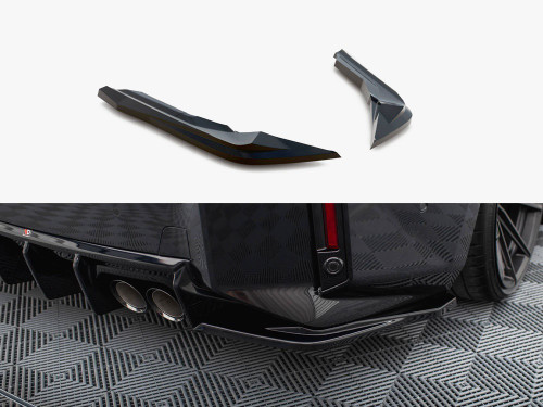 Maxton Rear Side Splitters V.3 (For rear valance v.1) BMW M2 G87