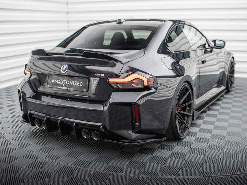 Maxton Rear Side Splitters V.3 (For rear valance v.1) BMW M2 G87