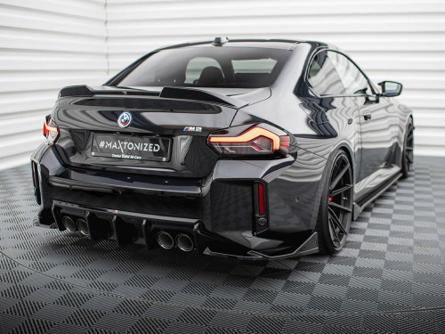 Maxton Rear Side Splitters V.4 (For rear valance v.1) BMW M2 G87