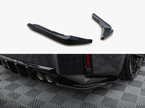 Maxton Rear Side Splitters V.5 (For rear valance v.2) BMW M2 G87