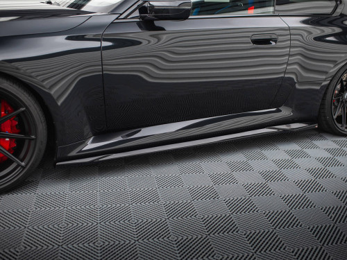 Maxton Side Skirts Diffusers V.2 BMW M2 G87 Maxton Side Skirts Diffusers V.2 BMW M2 G87