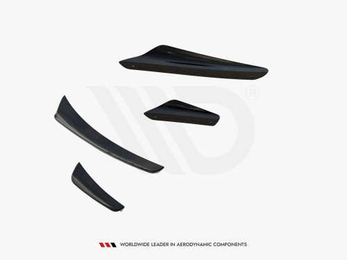Maxton Front Bumper Wings (Canards) BMW M8 Gran Coupe F93 / Coupe F92 Maxton Front Bumper Wings (Canards) BMW M8 Gran Coupe F93 / Coupe F92