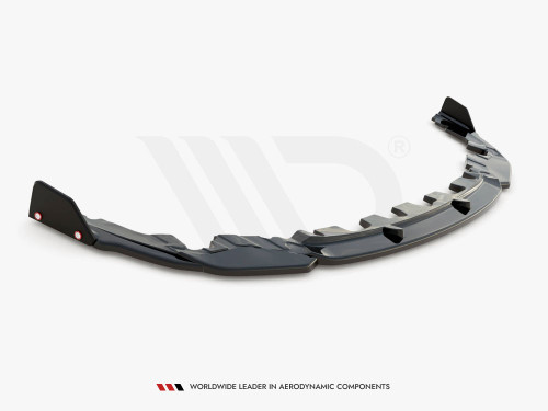 Maxton Front Splitter V.1 + Flaps BMW M8 Gran Coupe F93 / Coupe F92