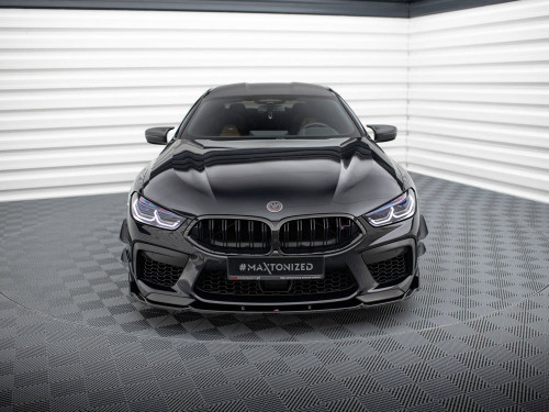 Maxton Front Splitter V.1 + Flaps BMW M8 Gran Coupe F93 / Coupe F92 Maxton Front Splitter V.1 + Flaps BMW M8 Gran Coupe F93 / Coupe F92