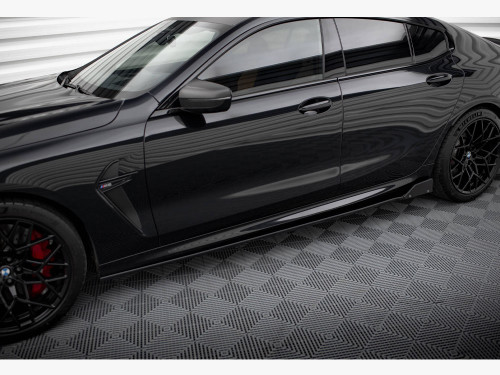 Maxton Side Skirts Diffusers V.1 + Flaps BMW M8 Gran Coupe F93 / 8 Gran Coupe M-Pack G16 Maxton Side Skirts Diffusers V.1 + Flaps BMW M8 Gran Coupe F93 / 8 Gran Coupe M-Pack G16