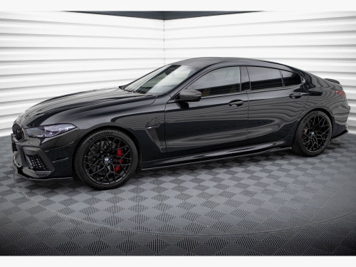 Maxton Side Skirts Diffusers V.2 BMW M8 Gran Coupe F93 / 8 Gran Coupe M-Pack G16
