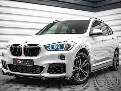 Maxton Front Splitter V.2 Bmw X1 M-pack F48 (2015-2019)