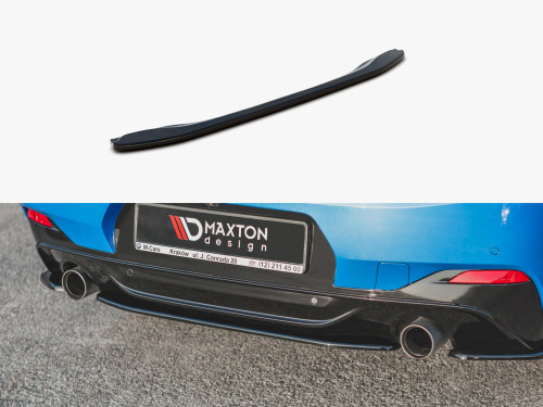 Maxton Central Rear Splitter BMW X2 F39 M Sport